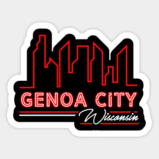 Genoa City, Wisconsin from the Young and the Restless Sticker